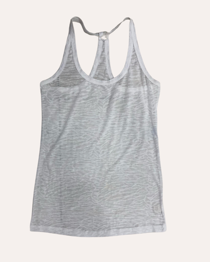 [XYZ388] BLUSA BLANCA CON TRANSPARENCIA