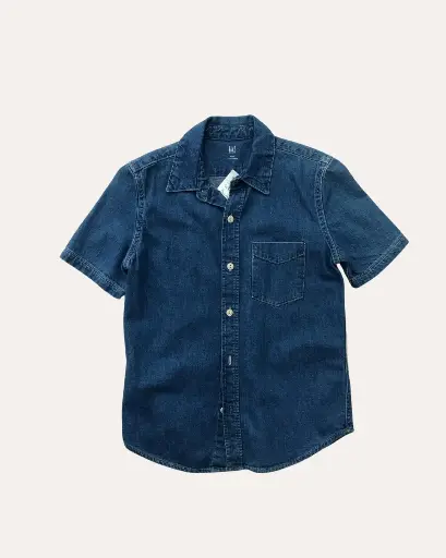 [YG969] CAMISA M/C JEAN GAP KIDS