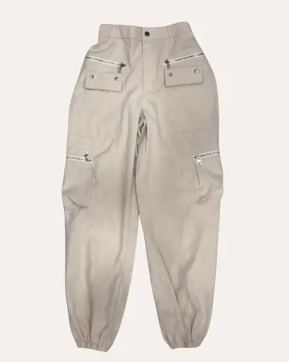 [VBM667] PANTALON CARGO BEIGE 