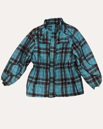 [YNZ847] CHAQUETA AZUL DE CUADROS ARIZONA 