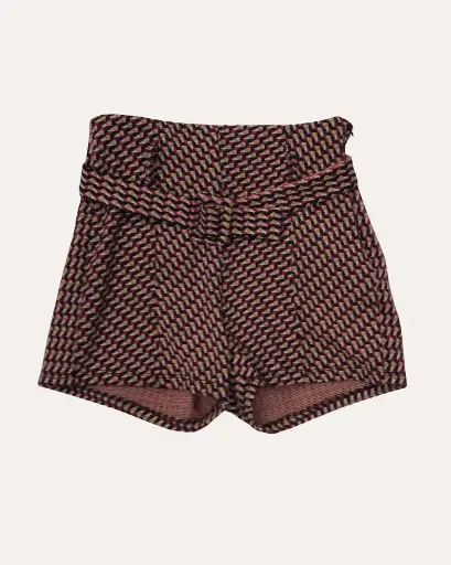 [KAF211] SHORT CUADROS BERSHKA
