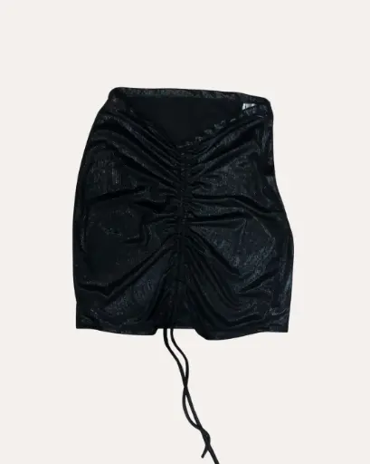 [VES934] FALDA NEGRO CANOA