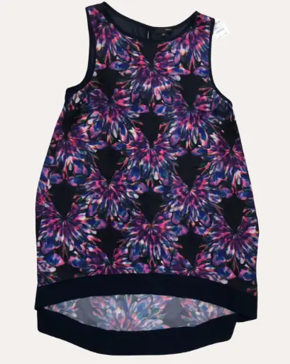 BLUSA MARIPOSAS MORADAS LOVPOSK 