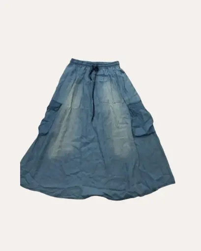 [CHB899] FALDA CHAMBRAY 
