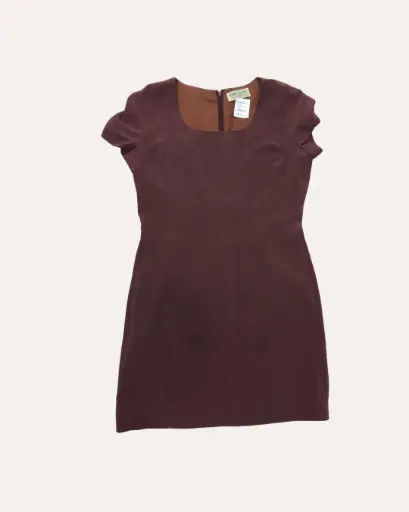 [MMR123] VESTIDO MARRON GIORGIO KAUTEN 