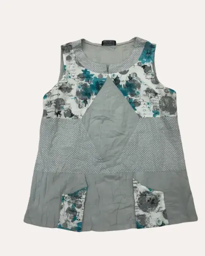 [XXL667] BLUSA GRIS VETISTYLE PARIS 