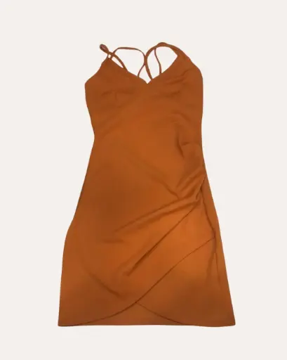 [GAT013] VESTIDO OCRE COCONUT REPUBLIC 