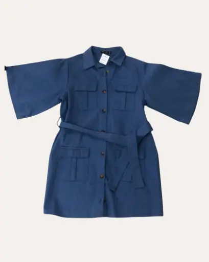 [NUB095] VESTIDO AZUL NASTY GAL 