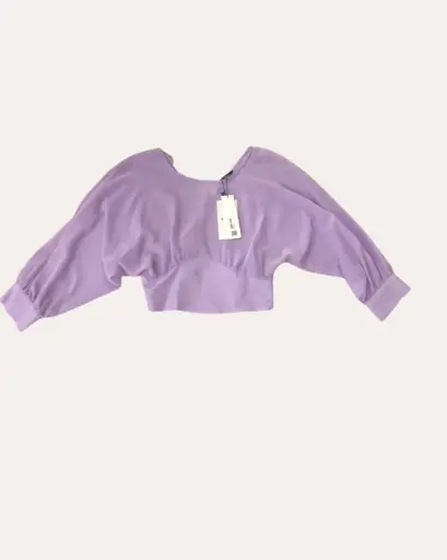 [NUB095] TOP LILA ZARA 