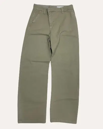 [DC095] PANTALON VERDE MILITAR ZARA